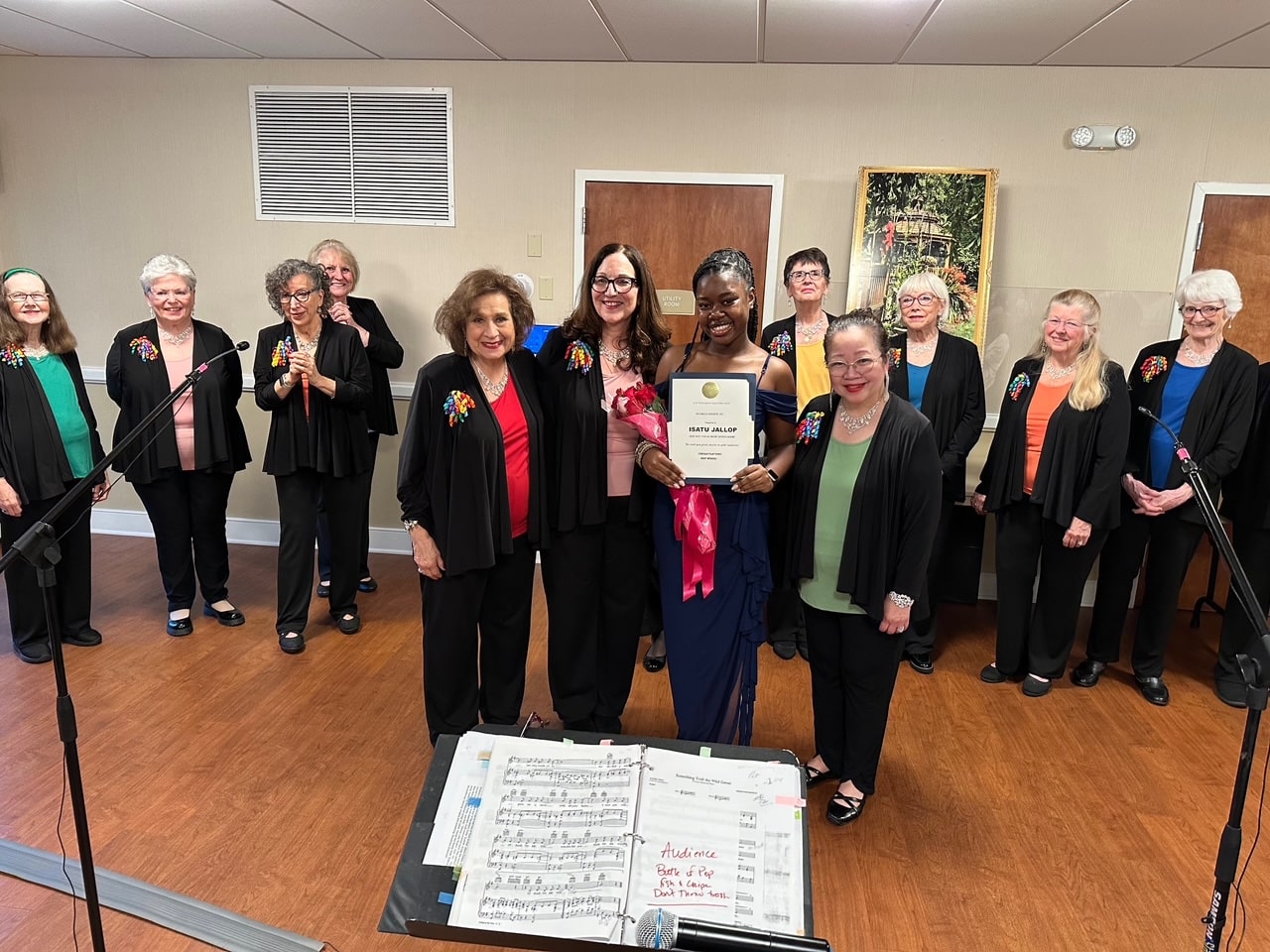 2025 scholarship recipient Isatu Jallon